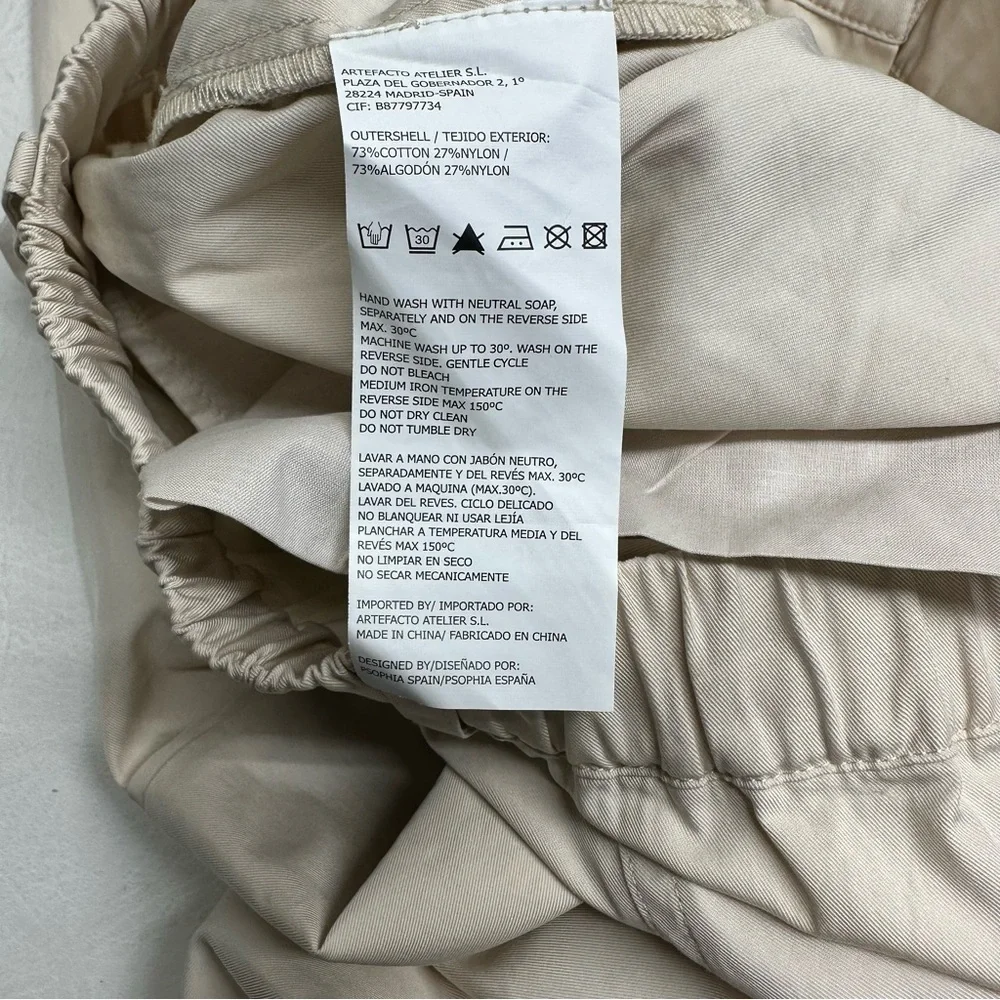 PSOPHIA BEIGE OUTFIT 2pieces pants 38 jacket M - Picture 3 of 16